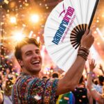 Festival-Fächer Hamburg Pride CSD in Weiß, Logo-Edition, Zobrazení 4