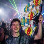 Festival Fan „ZAP BOOM POW“ žlutý komiks – Rave & Party – Zobrazení 2