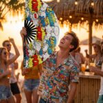Festival Fan „ZAP BOOM POW“ žlutý komiks – Rave & Party – Zobrazení 5
