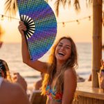 Festival Fan tmavě modrý s duhou – CSD & Pride – Zobrazení 5
