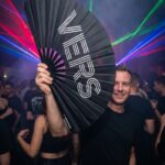 Festival Fan vějíř „VERS“ v černé barvě – statement pro Rave & CSD – Zobrazení 2