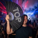 Festival Fan „TOP“ v černé barvě – statement Rave & Pride – Zobrazení 2