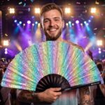 Festival Fans Holo Kristall Pastel pro Rave a festivaly, Zobrazení 4
