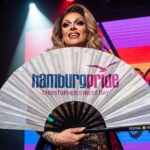 Festival-Fächer Hamburg Pride CSD in Weiß, Logo-Edition, Zobrazení 5