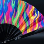 Festival Fan Psychedelic Fire, pestrobarevný pro Techno a Rave, Zobrazení 5