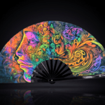 Festival Fan „Psychedelic Wirbel Bunt“ pro psytrance a Goa, Zobrazení 1