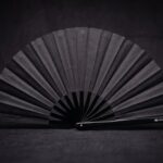 Festival Fan, černý jednobarevný, na festival i do každodenního života, Zobrazení 5